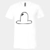 Unisex Jersey Short-Sleeve V-Neck T-Shirt Thumbnail