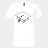 Unisex Jersey Short-Sleeve V-Neck T-Shirt Thumbnail