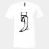 Unisex Jersey Short-Sleeve V-Neck T-Shirt Thumbnail