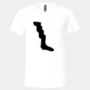 Unisex Jersey Short-Sleeve V-Neck T-Shirt Thumbnail