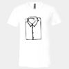 Unisex Jersey Short-Sleeve V-Neck T-Shirt Thumbnail