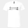 Unisex Jersey Short-Sleeve V-Neck T-Shirt Thumbnail