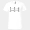 Unisex Jersey Short-Sleeve V-Neck T-Shirt Thumbnail