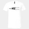 Unisex Jersey Short-Sleeve V-Neck T-Shirt Thumbnail