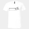 Unisex Jersey Short-Sleeve V-Neck T-Shirt Thumbnail