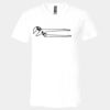 Unisex Jersey Short-Sleeve V-Neck T-Shirt Thumbnail