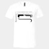 Unisex Jersey Short-Sleeve V-Neck T-Shirt Thumbnail