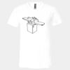 Unisex Jersey Short-Sleeve V-Neck T-Shirt Thumbnail