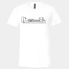 Unisex Jersey Short-Sleeve V-Neck T-Shirt Thumbnail