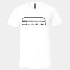 Unisex Jersey Short-Sleeve V-Neck T-Shirt Thumbnail