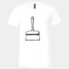 Unisex Jersey Short-Sleeve V-Neck T-Shirt Thumbnail