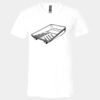 Unisex Jersey Short-Sleeve V-Neck T-Shirt Thumbnail