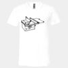 Unisex Jersey Short-Sleeve V-Neck T-Shirt Thumbnail