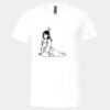 Unisex Jersey Short-Sleeve V-Neck T-Shirt Thumbnail