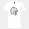 Unisex Jersey Short-Sleeve V-Neck T-Shirt Thumbnail