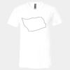 Unisex Jersey Short-Sleeve V-Neck T-Shirt Thumbnail