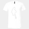 Unisex Jersey Short-Sleeve V-Neck T-Shirt Thumbnail