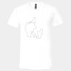 Unisex Jersey Short-Sleeve V-Neck T-Shirt Thumbnail