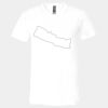 Unisex Jersey Short-Sleeve V-Neck T-Shirt Thumbnail