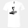 Unisex Jersey Short-Sleeve V-Neck T-Shirt Thumbnail