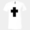 Unisex Jersey Short-Sleeve V-Neck T-Shirt Thumbnail