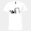 Unisex Jersey Short-Sleeve V-Neck T-Shirt Thumbnail