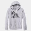 Adult Triblend Full-Zip Fleece Hooded Sweatshirt Thumbnail