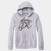 Adult Triblend Full-Zip Fleece Hooded Sweatshirt Thumbnail