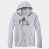 Adult Triblend Full-Zip Fleece Hooded Sweatshirt Thumbnail