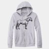 Adult Triblend Full-Zip Fleece Hooded Sweatshirt Thumbnail