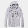 Adult Triblend Full-Zip Fleece Hooded Sweatshirt Thumbnail