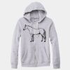 Adult Triblend Full-Zip Fleece Hooded Sweatshirt Thumbnail