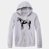 Adult Triblend Full-Zip Fleece Hooded Sweatshirt Thumbnail