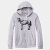 Adult Triblend Full-Zip Fleece Hooded Sweatshirt Thumbnail