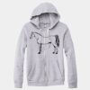 Adult Triblend Full-Zip Fleece Hooded Sweatshirt Thumbnail