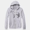 Adult Triblend Full-Zip Fleece Hooded Sweatshirt Thumbnail