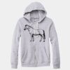 Adult Triblend Full-Zip Fleece Hooded Sweatshirt Thumbnail