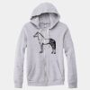 Adult Triblend Full-Zip Fleece Hooded Sweatshirt Thumbnail