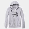 Adult Triblend Full-Zip Fleece Hooded Sweatshirt Thumbnail