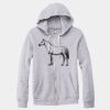 Adult Triblend Full-Zip Fleece Hooded Sweatshirt Thumbnail