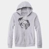 Adult Triblend Full-Zip Fleece Hooded Sweatshirt Thumbnail