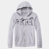 Adult Triblend Full-Zip Fleece Hooded Sweatshirt Thumbnail