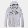 Adult Triblend Full-Zip Fleece Hooded Sweatshirt Thumbnail