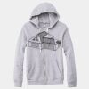 Adult Triblend Full-Zip Fleece Hooded Sweatshirt Thumbnail