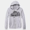 Adult Triblend Full-Zip Fleece Hooded Sweatshirt Thumbnail