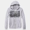 Adult Triblend Full-Zip Fleece Hooded Sweatshirt Thumbnail