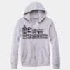 Adult Triblend Full-Zip Fleece Hooded Sweatshirt Thumbnail
