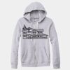 Adult Triblend Full-Zip Fleece Hooded Sweatshirt Thumbnail