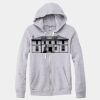 Adult Triblend Full-Zip Fleece Hooded Sweatshirt Thumbnail