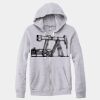 Adult Triblend Full-Zip Fleece Hooded Sweatshirt Thumbnail